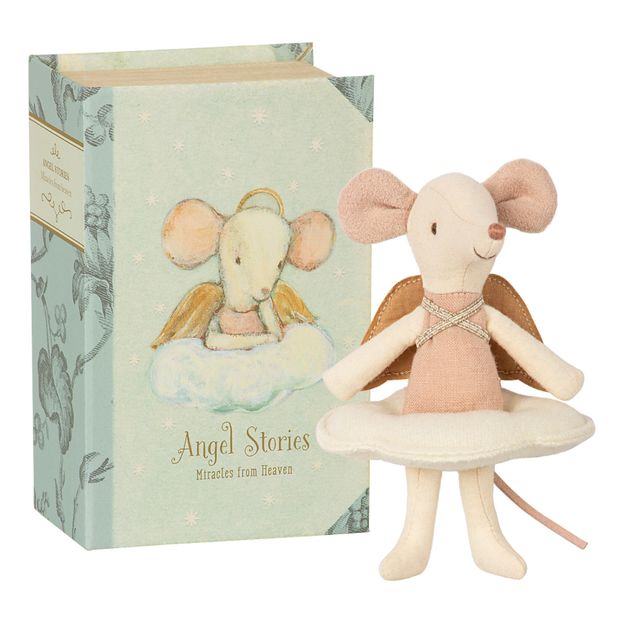 Angel Mouse in Her Book Box-product