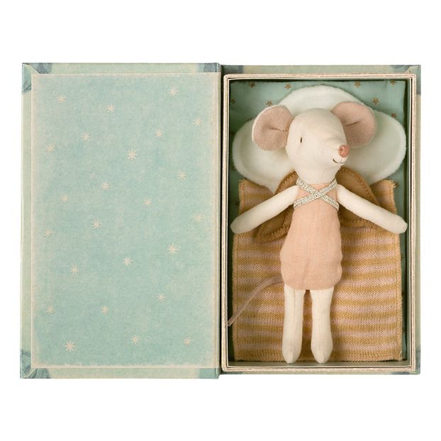 Souris Angel dans sa boîte livre-product