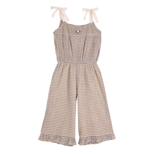 Seersucker Vichy Jumpsuit -product