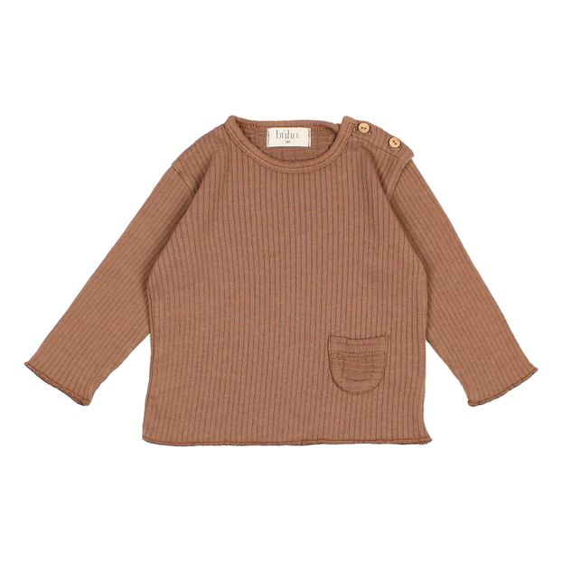 T-Shirt Coton Bio Côtelé Bébé-product