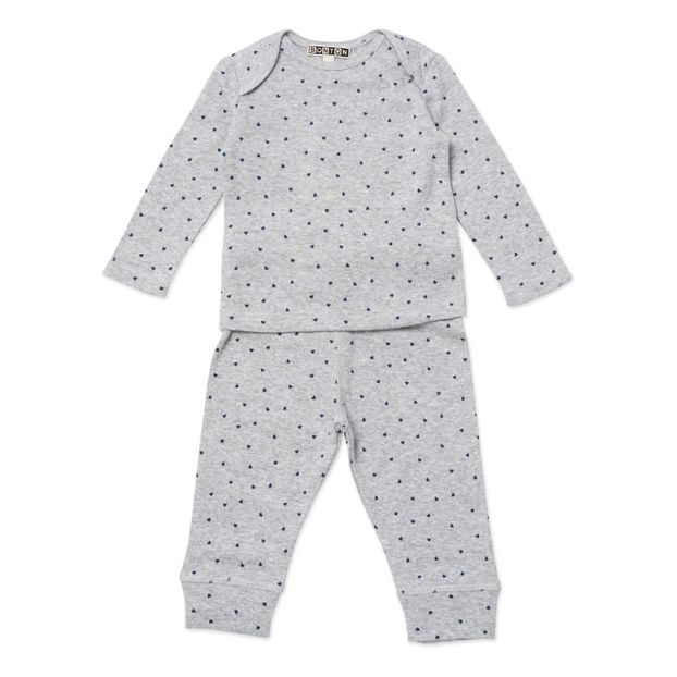 T-Shirt + Legging Coton Bio Cœurs-product