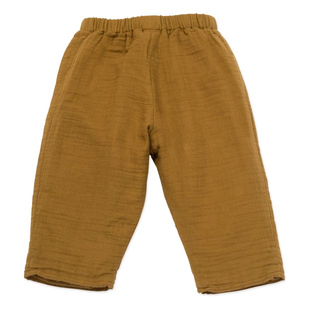 Pantalon Gaze de Coton Bio Brioche-product