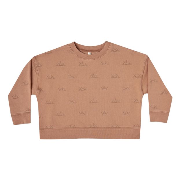 Boxy Short Sunset Sweatshirt -product