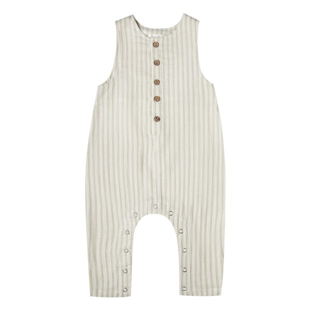 Tutina in cotone Crêpe a righe-product
