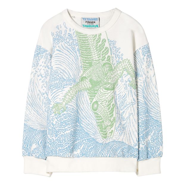 Collaboration Finger In The Nose x Tetsunori Tawaraya - Loose Sweatshirt -product