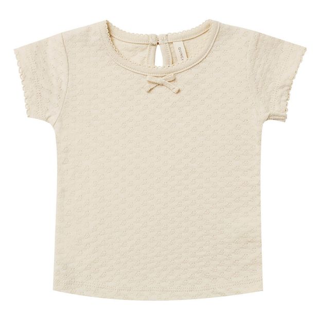 T-Shirt in cotone bio Pointelle-product