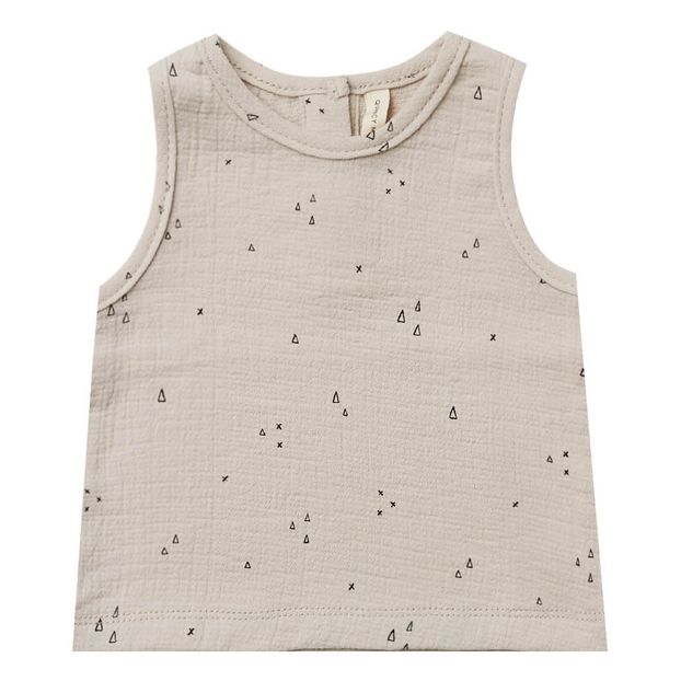 Organic Double Cotton Muslin Tank Top -product