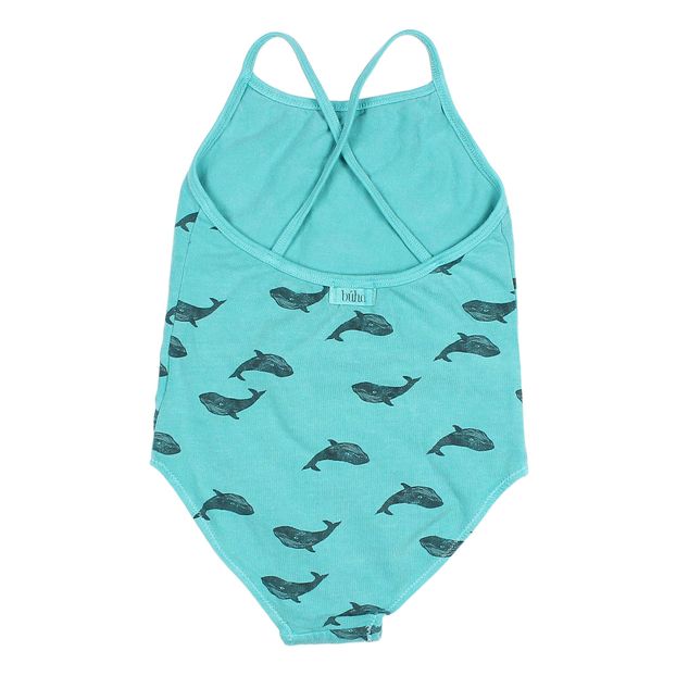 Organic Cotton Whale One Piece Swimsuit -product