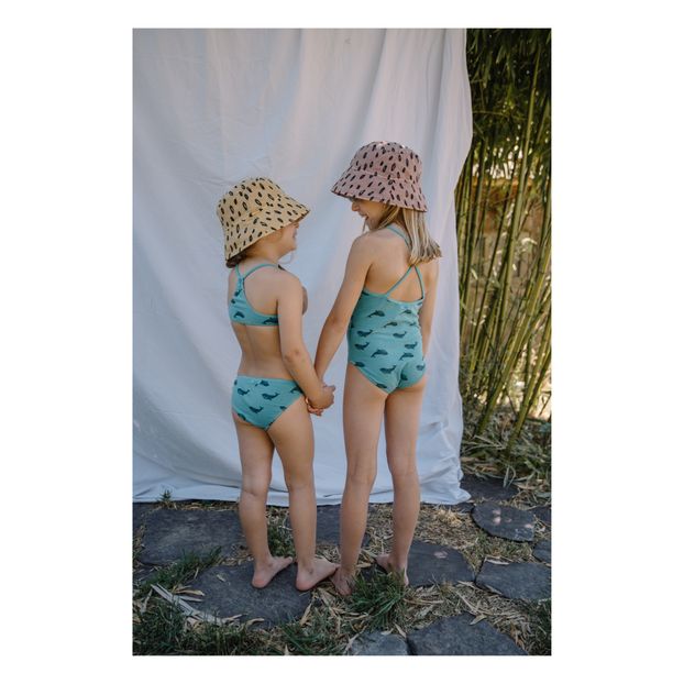 Organic Cotton Whale One Piece Swimsuit -product