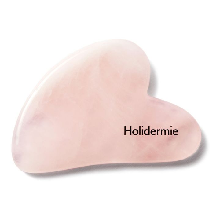 Gua Sha quartz rose visage- Image produit n°0