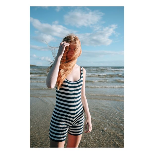 Striped Playsuit - Women's Collection-product