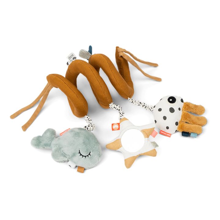 Spirale di attività Sea friends | Giallo senape- Immagine del prodotto n°0