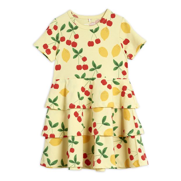 Robe Cerises Coton Bio-product