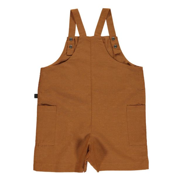 Salopette corta in cotone bio-product