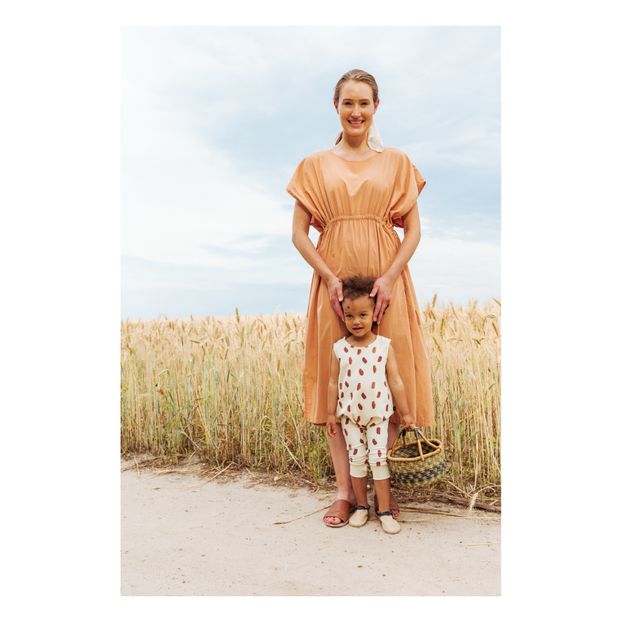 Tutina con motivi in cotone bio-product