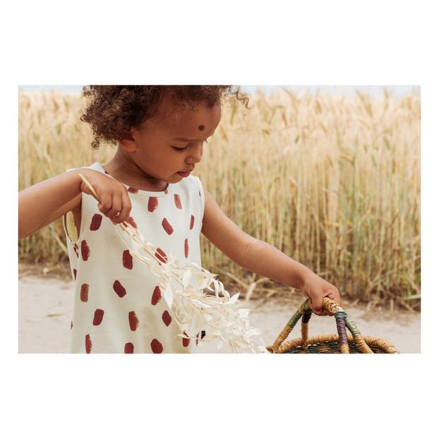 Tutina con motivi in cotone bio-product