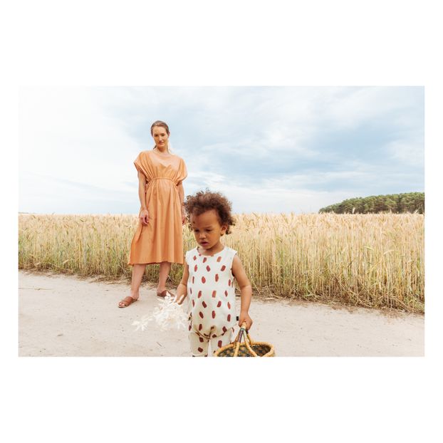 Tutina con motivi in cotone bio-product