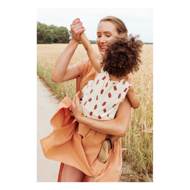 Tutina con motivi in cotone bio-product