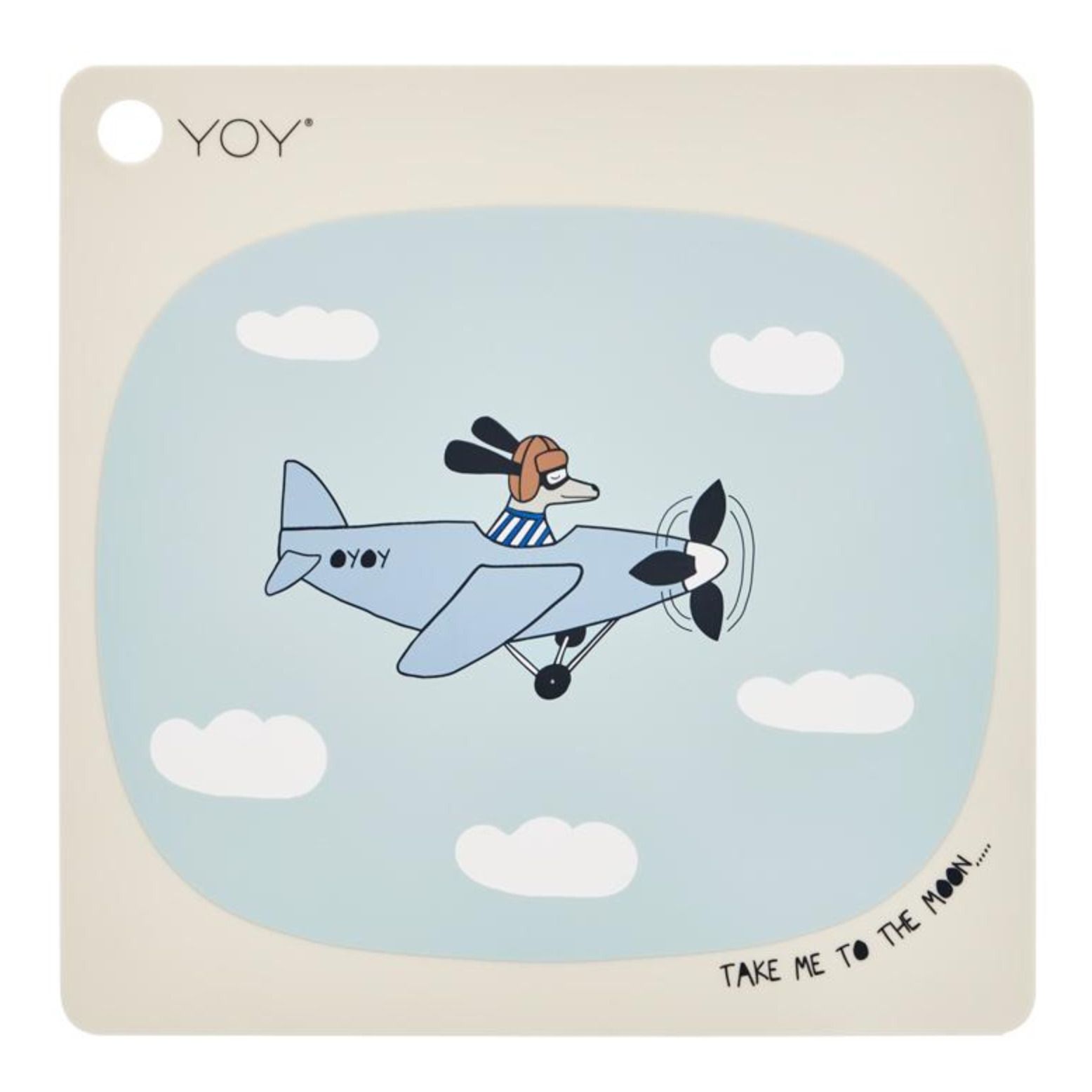 Set de table Destination Lune en silicone- Image produit n°0