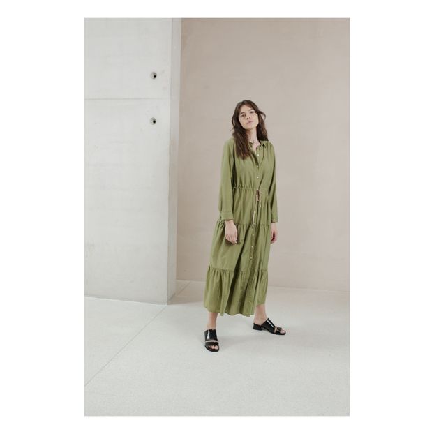 Vestido Camisa Sicilia algodón y seda-product