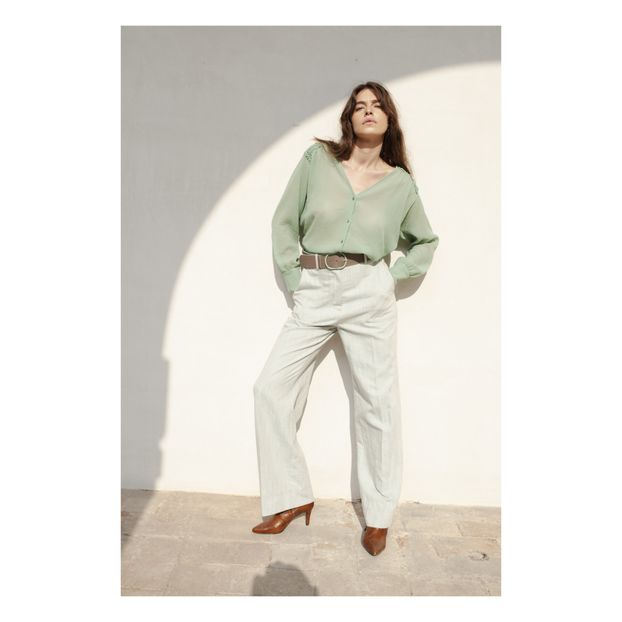 Pantalon Gorizia Coton et Lin-product