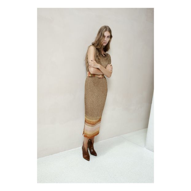 Robe Sienna Maille Métallisé-product
