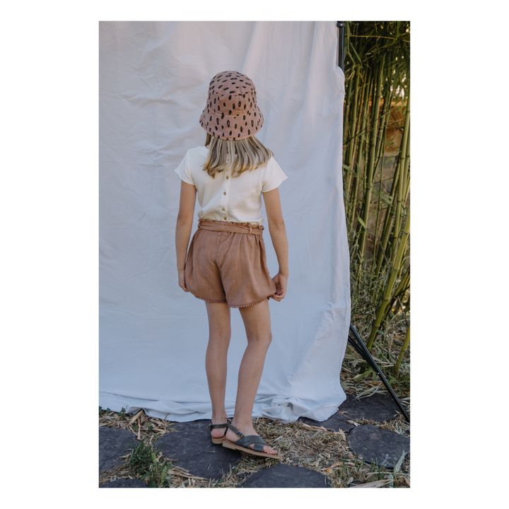 Organic Cotton Animal Hat | Rust- Product image n°5
