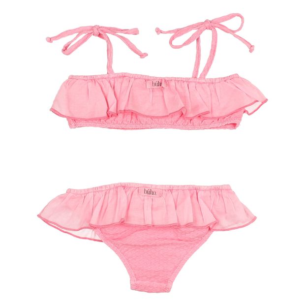 Organic Cotton Frill Two-Piece Swimsuit -product