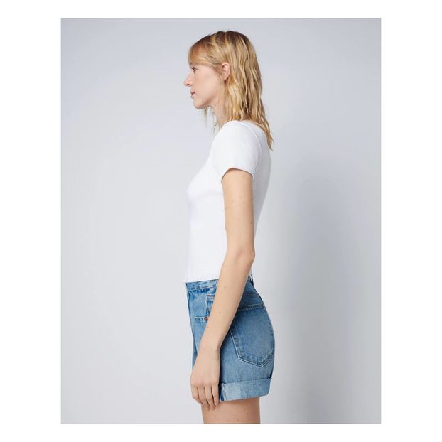 T-shirt 90's Ribbed Cap Sleeve-product
