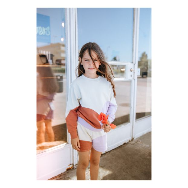 Paris Tricolour Organic Cotton Shorts -product