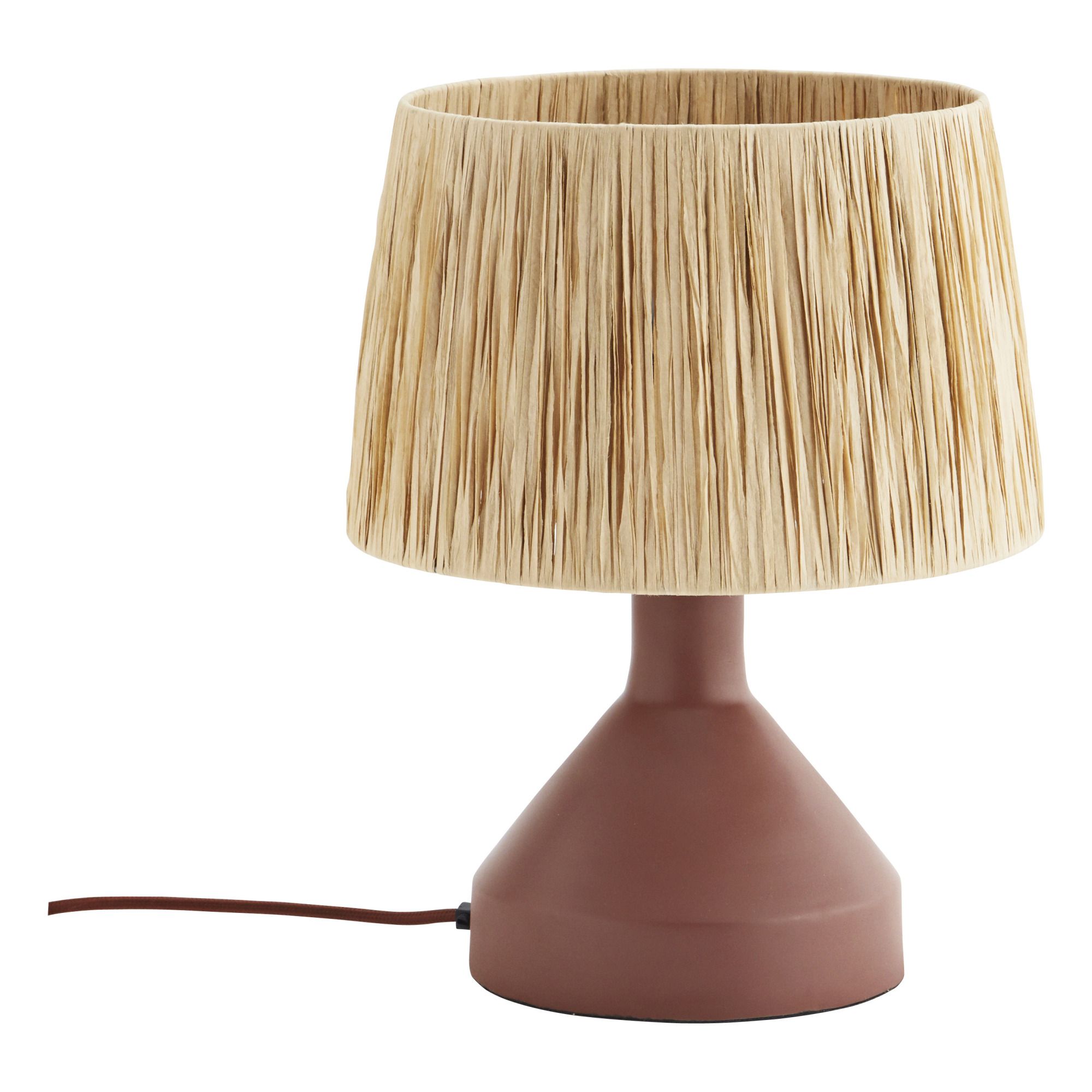 Lampe à poser en céramique Rouge brique- Image produit n°0