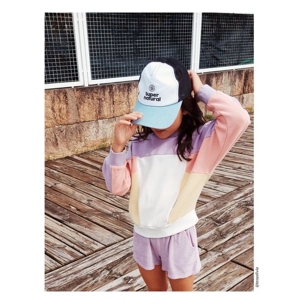 Colour Block Organic Cotton Jumper-product