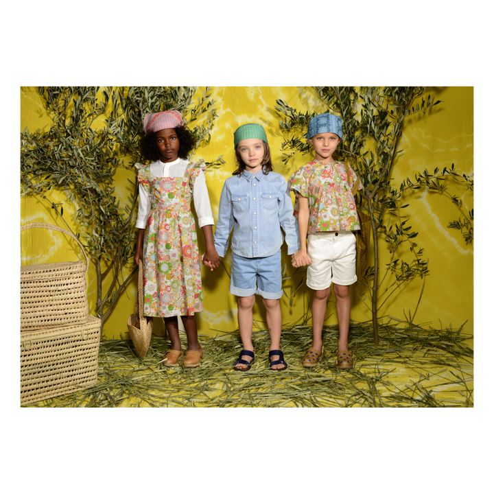 Vestido Delantal Liberty Capucin | Verde- Imagen del producto n°1