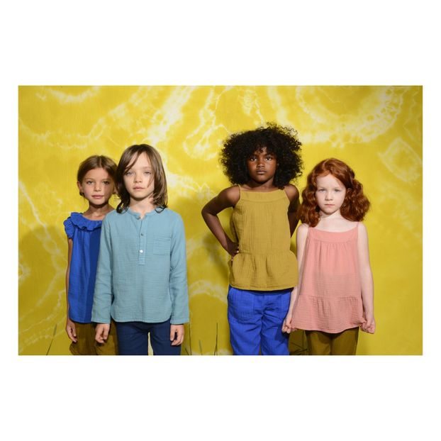 Caly Organic Cotton Muslin Top -product