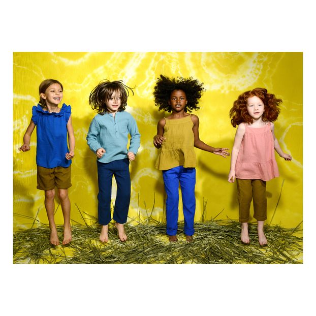 Caly Organic Cotton Muslin Top -product