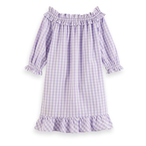 Organic Cotton Vichy Dress -product