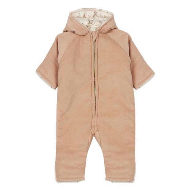 Teddy Organic Cotton Baby Snowsuit-product