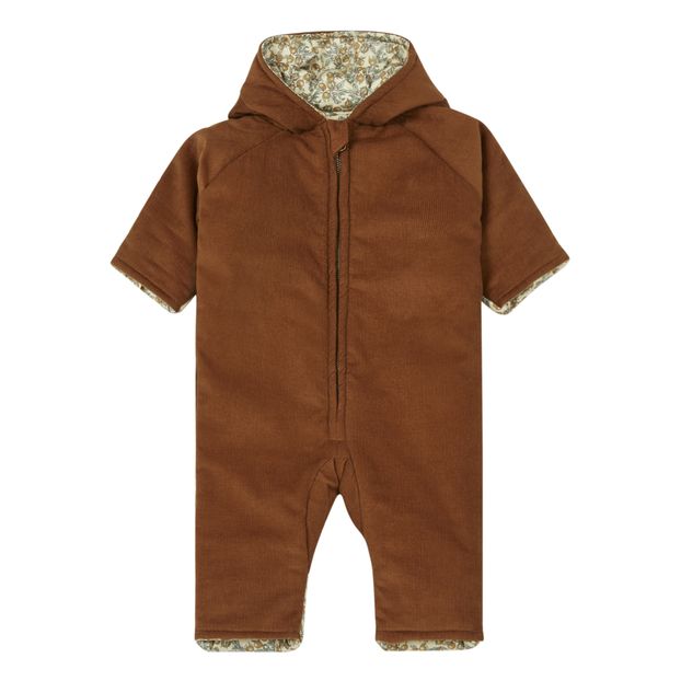 Teddy Organic Cotton Baby Snowsuit-product