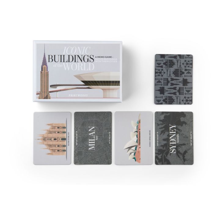 Jeu de mémoire - Monuments historiques- Image produit n°0