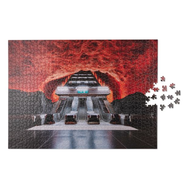 Puzzle Subway Art Fire - 1000 piezas-product