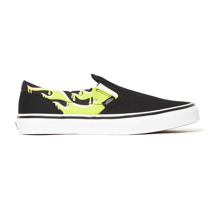 Slip-On Flame Booties Black- Product image n°0