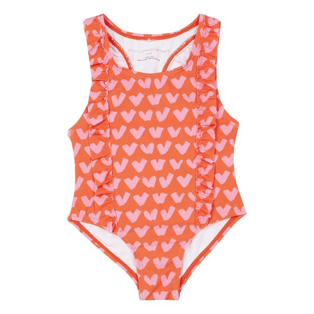Maillot de Bain 1 Pièce Anti-UV Nylon Recyclé Cœurs-product
