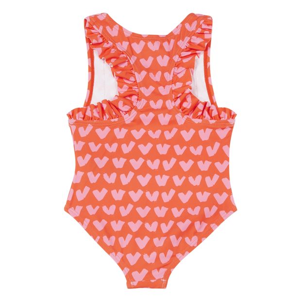 Maillot de Bain 1 Pièce Anti-UV Nylon Recyclé Cœurs-product