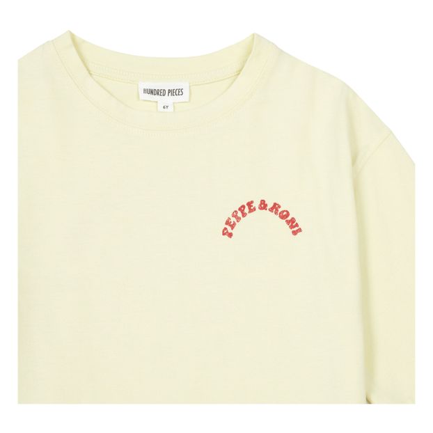 T-Shirt Pepperoni Coton Bio-product