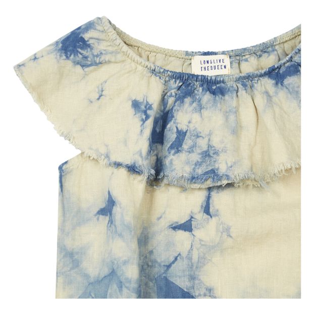 Tie-dye Linen Top -product