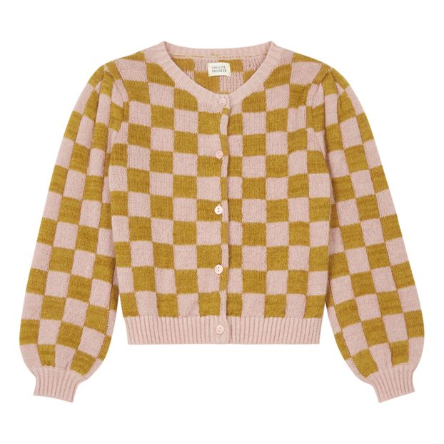 Checked Cardigan -product