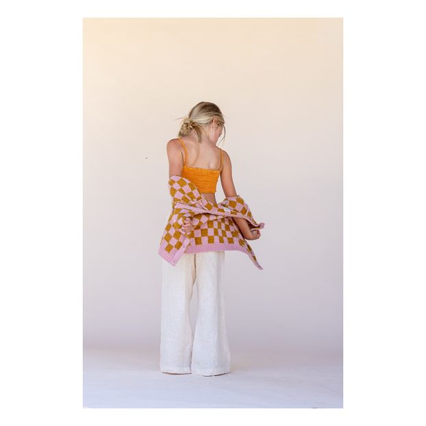 Checked Cardigan -product