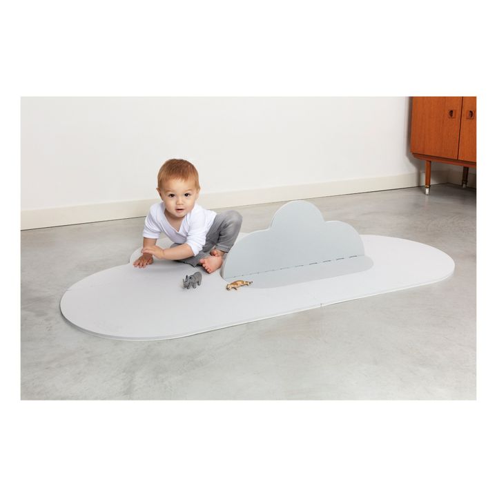 Tapis de jeu pliable Nuage | Gris perle- Image produit n°6