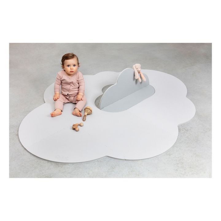 Tapis de jeu pliable Nuage | Gris perle- Image produit n°10