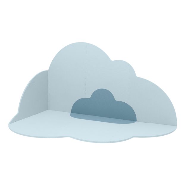 Alfombra de juego plegable Nube -product